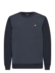 Lyle & Scott - Half Raglan Hybrid Sweatshirt - Dressipluusid - L