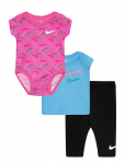 Nike - Nike 3 Pc Bodysuit Pant Set - Komplektid bodiga - 68/74