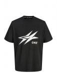 Jack & Jones - Jcocnzamsterdam Logo T-Shirt - L&uuml;hikeste varrukatega - L