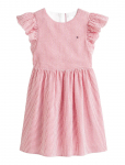 Tommy Hilfiger - Seersucker Dress Ss - L&uuml;hikeste varrukatega vabaajakleidid - 164
