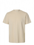 Selected - Slhadam Linen Blend Ss Tee Noos - L&uuml;hikeste varrukatega - XXL