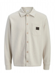 Jack & Jones - Jjwaffle Daytona Sweat Overshirt - Pealiss&auml;rgid - XXL