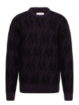 Casual Friday - Cfkarl Jaquard Crew Neck Knit - &Uuml;mara kaelusega - M