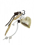 Pipol's Bazaar - Bag Charm Gold Heart - V&otilde;tmehoidjad ja kotiripatsid - ONE SIZE