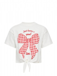 Kids Only - Kmgida Life Ss Tie Printed Tee Jrs - L&uuml;hikeste varrukatega - 98