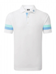 FootJoy - Sleeve Stripe Pique - Spordi l&uuml;hikeste varrukatega polos&auml;rgid - XL