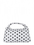 Nunoo - Dandy Buckle Polka White/Black - Rihmaga kotid - ONE SIZE