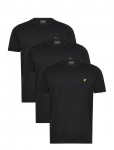 Lyle & Scott - 3-Pack Plain T-Shirt - L&uuml;hikeste varrukatega - XL