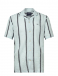 Lindbergh - Structure Stripe Shirt S/S - Vabaaja s&auml;rgid - XXL