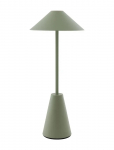 Globen Lighting - Portable Table Lamp Cannes 32 Ip54 Moss Green - Laualambid - 14X14X32CM