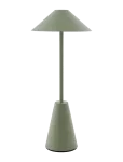 Globen Lighting - Portable Table Lamp Cannes 32 Ip54 Moss Green - Laualambid - 14X14X32CM