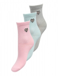 Kids Only - Kogine Emb. 3-Pack Socks Cs Acc - Sokid - 37-39