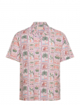 Revolution - Short-Sleeved Cuban Shirt - L&uuml;hikeste varrukatega s&auml;rgid - XXL