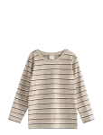 Lindex - Striped Long-Sleeved Top - Pikkade varrukatega T-s&auml;rgid - 110