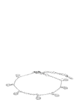 Timi Of Sweden - Liv - Coin Charm Bracelet Stainless Steel - K&auml;eketid - ONE SIZE 17 cm