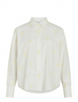 Vila - Viholma Embrodiery L/S Loose Shirt/1 - Pikkade varrukatega - 38