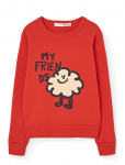 THE ANIMALS OBSERVATORY - Shark Kid Sweatshirt Deep Blue - Dressipluusid - 98