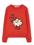 THE ANIMALS OBSERVATORY - Shark Kid Sweatshirt Deep Blue - Dressipluusid - 98