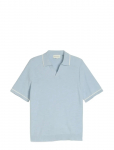 Tom Tailor - Slub Knit Polo - L&uuml;hikeste varrukatega - XXL