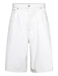 Weekday - Void Mid Rise Loose Long Denim Shorts - L&uuml;hikesed teksap&uuml;ksid - 31