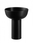 Blomus - Vase - 21 Cm, &Oslash; 17 Cm - Miyabi - Black - Muud vaasid - L 17.3CM
