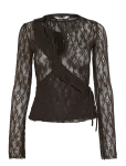 Monki - Lace Longsleeve - Pikkade varrukatega - M