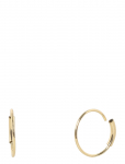 Pilgrim - Raquel Mini Hoop Earrings Gold-Plated - R&otilde;ngad - ONE SIZE