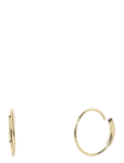 Pilgrim - Raquel Mini Hoop Earrings Gold-Plated - R&otilde;ngad - ONE SIZE