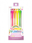 Ooly - Scented Gel Pen 6 Pcs - Yummy Yummy Neon - Kirjatarbed - ONE SIZE