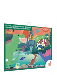 Auzou - Stickers - Dinosaurs 200 Pcs - Kleebised - ONE SIZE