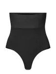 LYKKELAND Ateli&eacute;r - Second Skin High Waist Thong - Black - P&uuml;ksid - 42-44