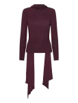 ROTATE - Long-Sleeved Scarf Top - Džemprid - 34