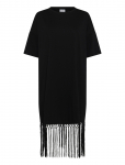 Vila - Vikata 2/4 Oversize Fringe Dress - P&otilde;lveni ja midi - XL