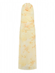 Bubbleroom - Drapy Halterneck Mesh Dress - &Otilde;htukleidid - XL