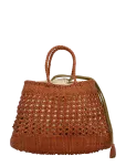 Dragon Diffusion - Santa Cano Woven Leather Tote Bag - Rihmaga kotid - ONE SIZE