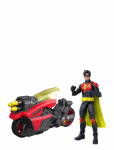 DC Comics - Dc Comics Dc Premier 6.5 Inch Batlink Robin Figure & Motorcycle Vehicle With Projectile Launch - Filmid ja muinasjututegelased - ONE SIZE
