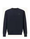 Paul & Shark - Men's Knitted Roundneck C.w. Cotton Nylon - &Uuml;mara kaelusega - M