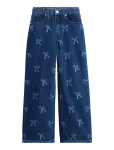 GAP - Kids Low Rise Stride Wide-Leg Jeans - Laiad teksad - 116