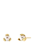 Edblad - Moonrave Studs L Gold One Size - Needid - ONE SIZE