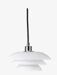 Dyberg Larsen - Opal Pendel - Rippvalgustid - &Oslash; 20 CM