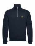 Belstaff - Belstaff Quarter Zip Sweatshirt Fatigue Green - Dressipluusid - XXL
