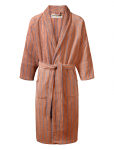 Bongusta - Naram Bathrobe - Camel & Ultramarine - Hommikumantlid - L/XL