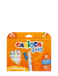 Carioca - Carioca Baby Jumbofiberpennor - V&auml;rvilised pliiatsid - ONE SIZE