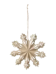 Broste Copenhagen - Snowflake Star Ornament S - J&otilde;ulukuulid ja kuuseehted - &Oslash; 15 cm