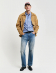 GANT - Rel Heritage Poplin Stripe Shirt - Triibulised s&auml;rgid - S