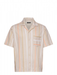 J. Lindeberg - Theron Stripe Resort Shirt - L&uuml;hikeste varrukatega s&auml;rgid - XL/XXL