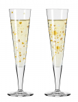 Ritzenhoff - Goldnacht Champagneglas 2-Pack - &Scaron;ampanjaklaasid - 20.5 CL