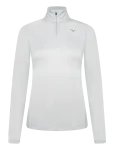 Mizuno - Core Impulse Half Zip Long Sleeve Tee - Spordi pikkade varrukatega topid - XS