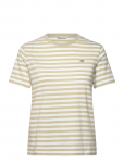 Gant - Reg Striped Shield Ss T-Shirt - L&uuml;hikeste varrukatega - L
