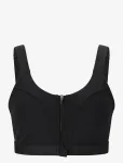 Endurance - Crystale W Zip Sports Bra - Sportrinnahoidjad - K&otilde;ik - L